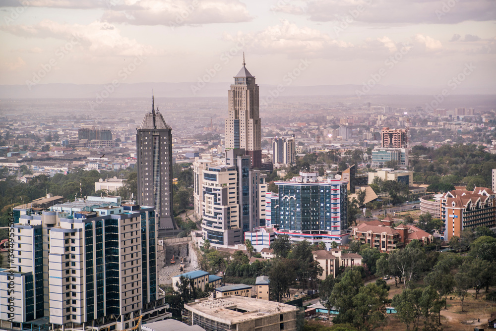 Nairobi skyline